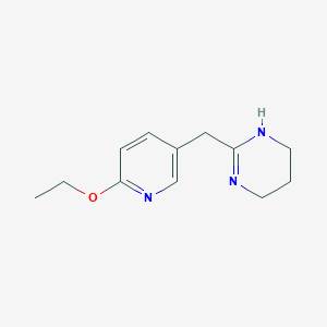 2-((6-Ethoxypyridin-3-yl)methyl)-1,4,5,6-tetrahydropyrimidine