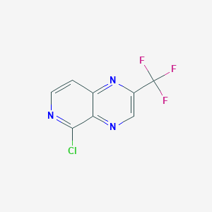 5-Chloro-2-(trifluoromethyl)pyrido[3,4-b]pyrazine