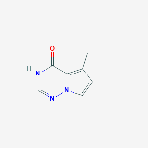 5,6-Dimethylpyrrolo[2,1-f][1,2,4]triazin-4-ol