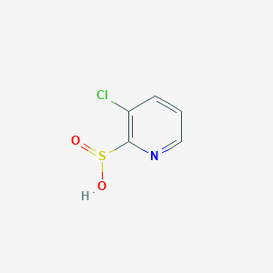 molecular formula C5H4ClNO2S B13110459 3-Chloropyridine-2-sulfinic acid 