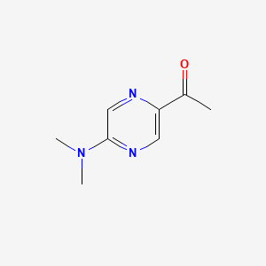 1-(5-(Dimethylamino)pyrazin-2-yl)ethanone