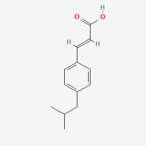 molecular formula C13H16O2 B1311060 4-异丁基肉桂酸 CAS No. 66734-95-0
