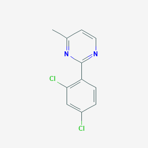 2-(2,4-Dichlorophenyl)-4-methylpyrimidine