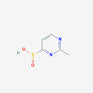 2-Methylpyrimidine-4-sulfinicacid