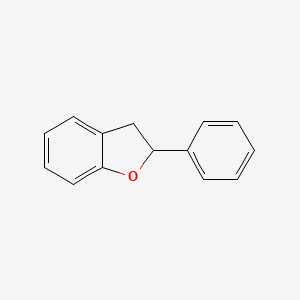 molecular formula C14H12O B13110648 2-Phenyl-2,3-dihydrobenzofuran 