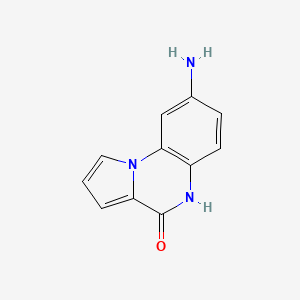 8-Aminopyrrolo[1,2-a]quinoxalin-4(5H)-one