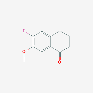 6-fluoro-7-methoxy-3,4-dihydronaphthalen-1(2H)-one