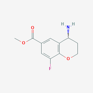 Methyl(r)-4-amino-8-fluorochromane-6-carboxylatehydrochloride