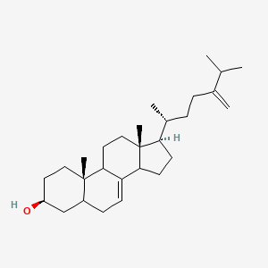 (3S,10s,13r,17r)-17-[(1r)-1,5-dimethyl-4-methylene-hexyl]-10,13-dimethyl-2,3,4,5,6,9,11,12,14,15,16,17-dodecahydro-1h-cyclopenta[a]phenanthren-3-ol