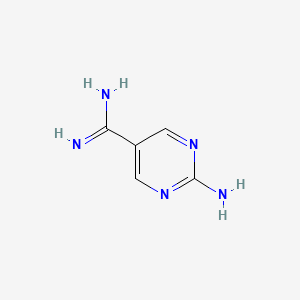 2-Aminopyrimidine-5-carboximidamide