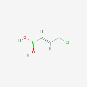 molecular formula C3H6BClO2 B1311085 反式-2-氯甲基乙烯基硼酸 CAS No. 215951-86-3