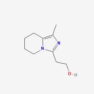 2-(1-Methyl-5,6,7,8-tetrahydroimidazo[1,5-a]pyridin-3-yl)ethanol