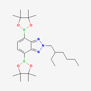 2-(2-Ethylhexyl)-4,7-bis(4,4,5,5-tetramethyl-1,3,2-dioxaborolan-2-yl)-2H-benzo[d][1,2,3]triazole