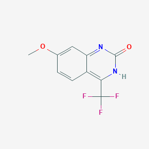 7-Methoxy-4-(trifluoromethyl)quinazolin-2(1H)-one