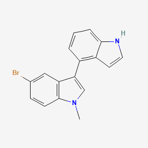 5-Bromo-1-methyl-1H,1'H-3,4'-biindole