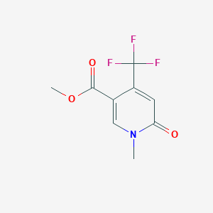 Methyl 1-methyl-6-oxo-4-(trifluoromethyl)-1,6-dihydropyridine-3-carboxylate