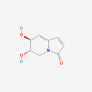 (6S,7S)-6,7-Dihydroxy-6,7-dihydroindolizin-3(5H)-one