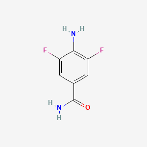 4-Amino-3,5-difluorobenzamide