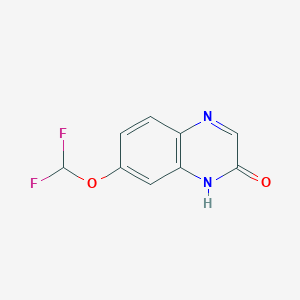 2(1H)-Quinoxalinone, 7-(difluoromethoxy)-