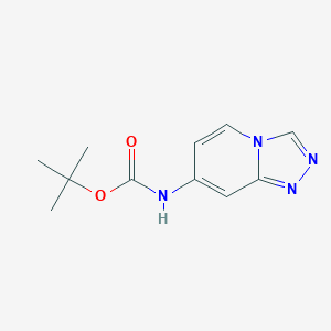 tert-Butyl [1,2,4]triazolo[4,3-a]pyridin-7-ylcarbamate