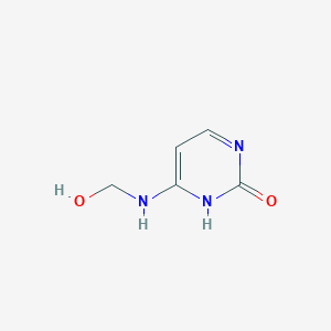 6-((Hydroxymethyl)amino)pyrimidin-2(1H)-one