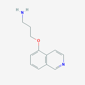 1-Propanamine, 3-(5-isoquinolinyloxy)-