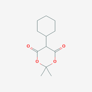 5-Cyclohexyl-2,2-dimethyl-1,3-dioxane-4,6-dione