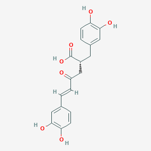 (E,2R)-6-(3,4-dihydroxyphenyl)-2-[(3,4-dihydroxyphenyl)methyl]-4-oxohex-5-enoic acid