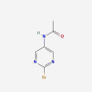 molecular formula C6H6BrN3O B13111202 N-(2-Bromopyrimidin-5-YL)acetamide CAS No. 1209458-44-5