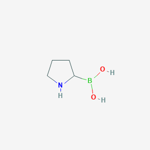 Pyrrolidin-2-ylboronic acid