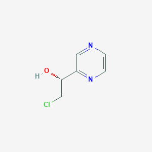 (R)-2-Chloro-1-(pyrazin-2-yl)ethanol