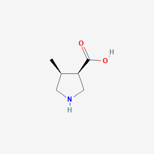 (3R,4S)-4-methylpyrrolidine-3-carboxylic acid