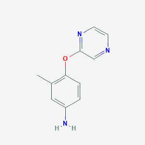 3-Methyl-4-(2-pyrazinyloxy)aniline