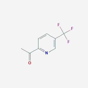 molecular formula C8H6F3NO B1311152 1-(5-(三氟甲基)吡啶-2-基)乙酮 CAS No. 248274-16-0
