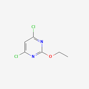 molecular formula C6H6Cl2N2O B1311153 2-乙氧基-4,6-二氯嘧啶 CAS No. 40758-65-4