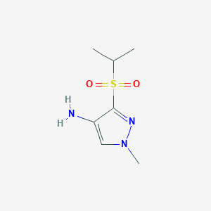 3-(Isopropylsulfonyl)-1-methyl-1H-pyrazol-4-amine