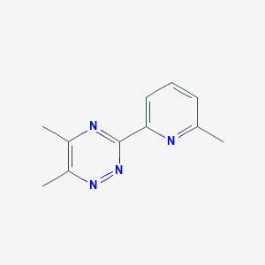 5,6-Dimethyl-3-(6-methylpyridin-2-yl)-1,2,4-triazine