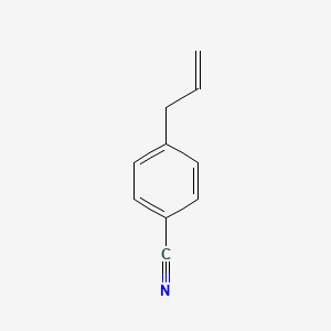 molecular formula C10H9N B1311161 3-(4-氰基苯基)-1-丙烯 CAS No. 51980-05-3