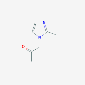 B1311165 1-(2-Methyl-1H-imidazol-1-YL)acetone CAS No. 31964-03-1