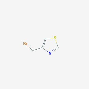 molecular formula C4H4BrNS B1311168 4-(溴甲基)噻唑 CAS No. 52829-53-5