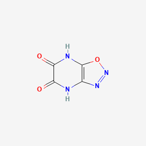 [1,2,3]Oxadiazolo[4,5-b]pyrazine-5,6(4H,7H)-dione