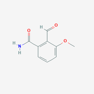 2-Formyl-3-methoxybenzamide