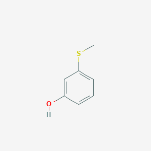 molecular formula C7H8OS B1311174 3-(甲硫基)苯甲醇 CAS No. 3463-03-4