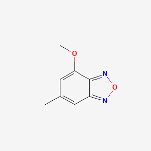 molecular formula C8H8N2O2 B13111759 6-Methyl-4-methoxy-benzofurazan 