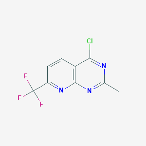 4-Chloro-2-methyl-7-(trifluoromethyl)pyrido[2,3-d]pyrimidine