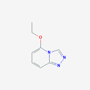 molecular formula C8H9N3O B13111803 5-Ethoxy-[1,2,4]triazolo[4,3-a]pyridine CAS No. 66999-66-4