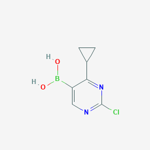 (2-Chloro-4-cyclopropylpyrimidin-5-yl)boronic acid