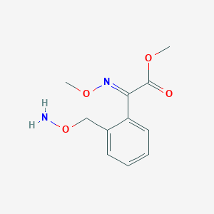 (E)-Methyl2-(2-((aminooxy)methyl)phenyl)-2-(methoxyimino)acetate