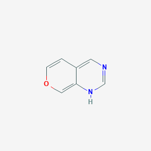 molecular formula C7H6N2O B13111894 1h-Pyrano[3,4-d]pyrimidine CAS No. 36328-05-9