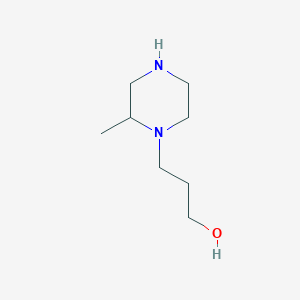 3-(2-Methylpiperazin-1-YL)propan-1-OL